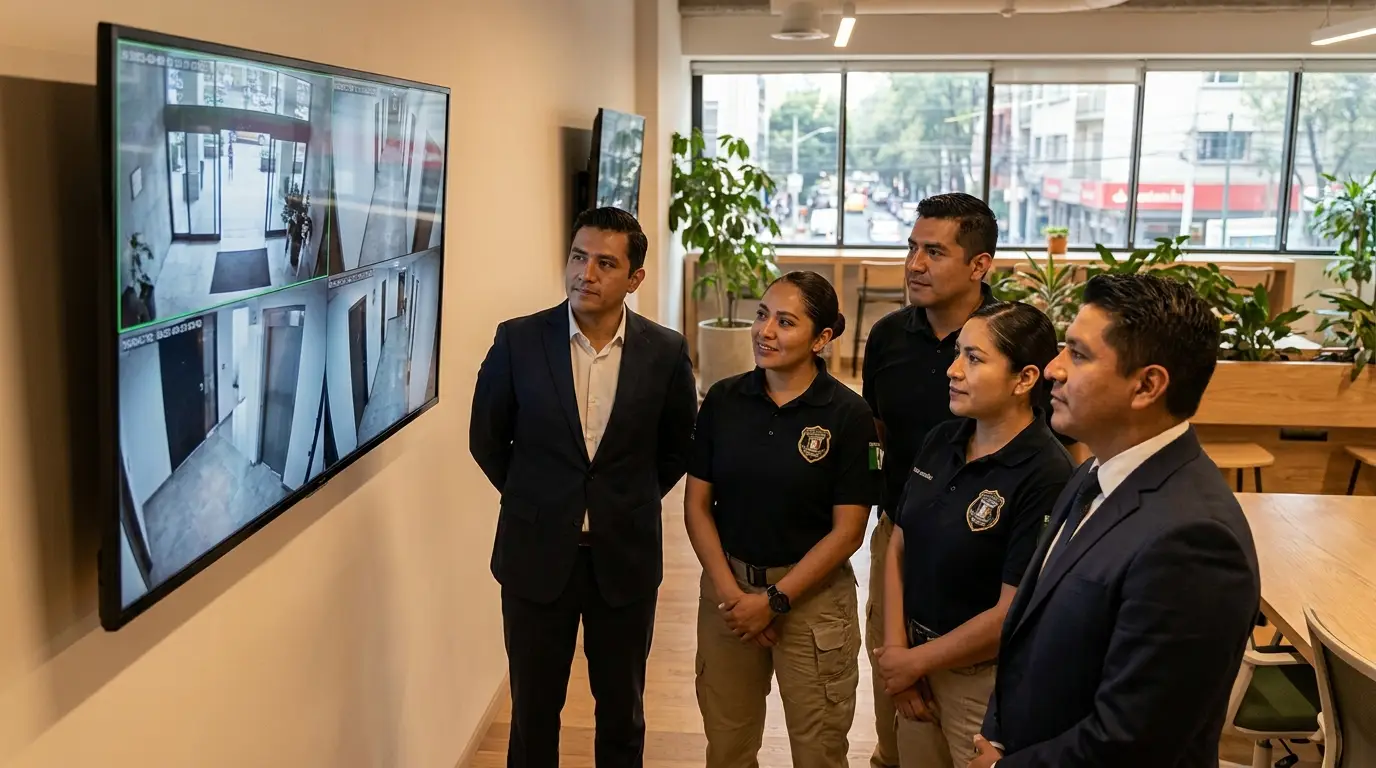 Equipo profesional de seguridad Skynet Security Systems CDMX