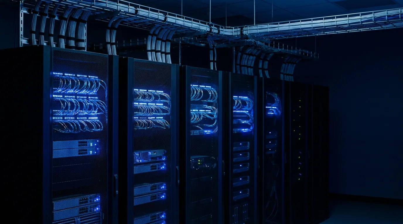 Infraestructura de redes y datos profesional